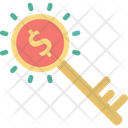 Business Key Business Success Financial Ideas Icon