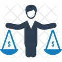 Balance Decision Law Icon
