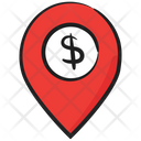 Business Location Business Address Finance Location Icon