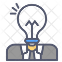 Business Mind Human Bulb Bulb Icon