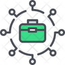 Business Model Bag Briefcase Icon