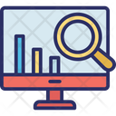 Business Monitoring Data Analysis Data Monitoring Icon