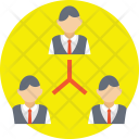 Business Network Connections Icon