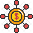 Money Network Marketing Icon