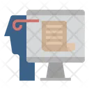 Business Output Icon - Download in Flat Style