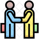 Business Partner Partner Contract Icon