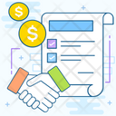 Business Partners Business Partnership Business Deal Icon