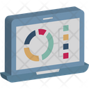 Business Performance Dashboard Data Visualization Icon