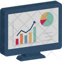 Business Performance Dashboard Data Visualization Icon