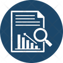 Business Performance Business Report Data Analysis Icon