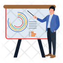 Graphical Presentation Business Presentation Circle Chart Icon