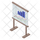 Statistics Analytics Business Presentation Icon