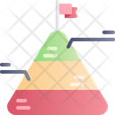 Business Pyramid Pyramid Goal Icon