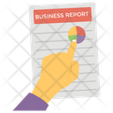 Data Visualization Business Report Data Reporting Icon