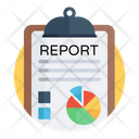 Sales Report Data Analytics Business Report Icon