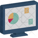 Business Research Data Computation Data Evaluation Icon
