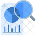 Business Research Data Analysis Research Icon
