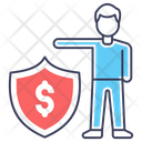 Business Security Business Protection Financial Security Icon