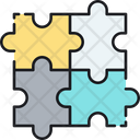 Puzzle Solution Business Solutions Icon