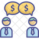 Business Talk Business Dealing Icon