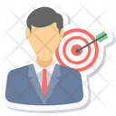 Business Target Business Goal Trade Target Icon