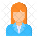 Business Woman Avatar Icon