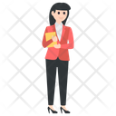 Business Woman Avatar Icon