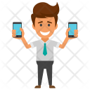 Mobile Call Communication Icon