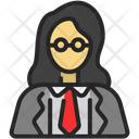 Businesswoman User Woman Icon