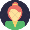Woman Businesswoman Assistant Icon