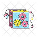 Busy Cube Box Board Icon