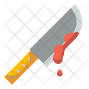 Butcher Knife Cleaver Halloween Icon
