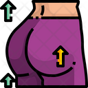 Butt Ass Body Parts Icon