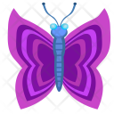 Violet Wings Insect Icon