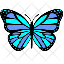 Blue Violet Wings Icon