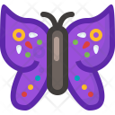 Butterfly Garden Insect Icon