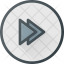 Button Interface Forward Icon
