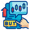 Buy Business Stocks Icon