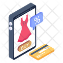 Shopping App Mobile Shop Mcommerce Icon