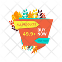 Buy Now Sale Tag Sale Label Icon