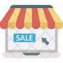 Buy Online Digital Marketing Ecommerce Sale Icon