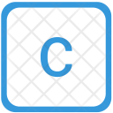 C Lower Case Icon
