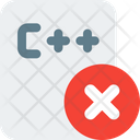 C Plus Plus File Remove Icon