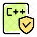 C Plus Plus File Shield Icon