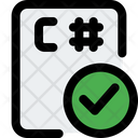 C Sharp File Check Icon