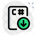 C Sharp File Download Icon