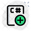C Sharp File Plus Icon