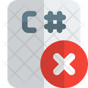 C Sharp File Remove Icon