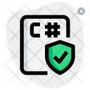C Sharp File Shield Icon