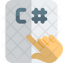 C Sharp File Touch Icon